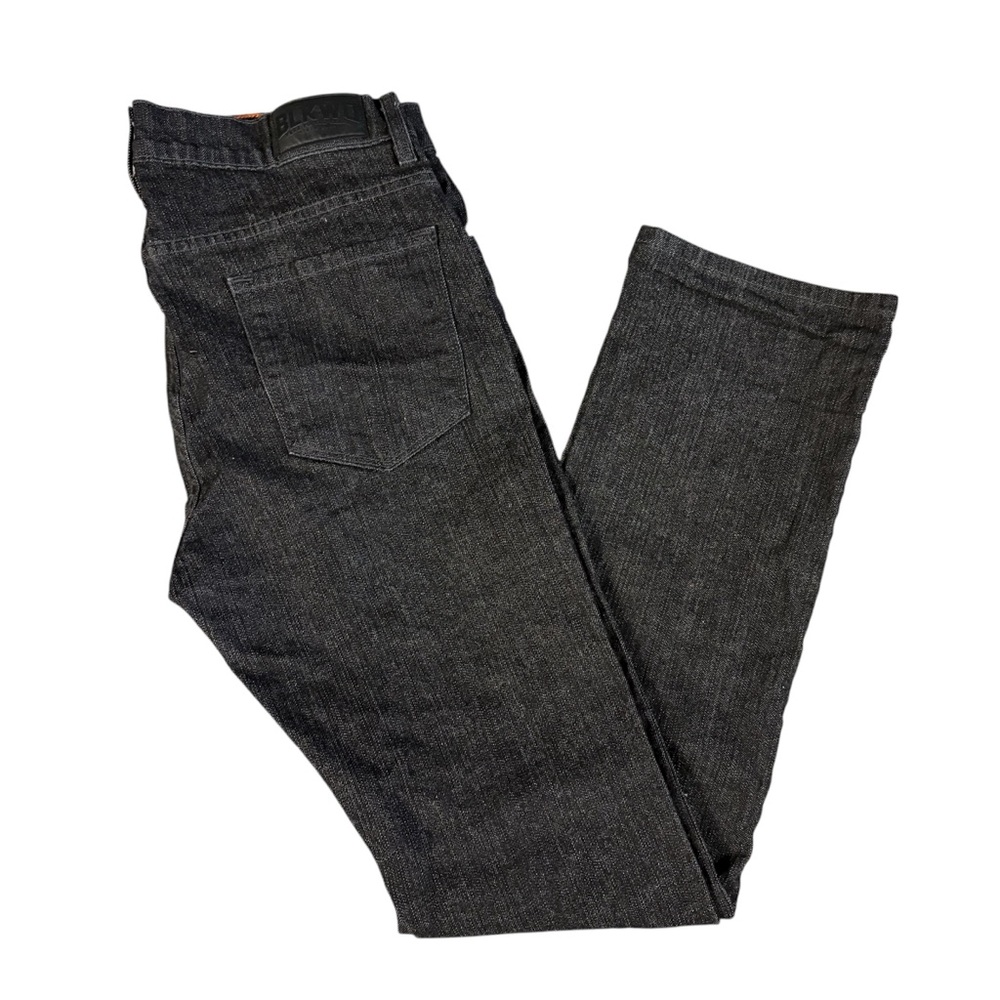 BLKWD Denim Men's Slim Straight Jeans Grey Style #BLKWD001 Made in USA 34x30